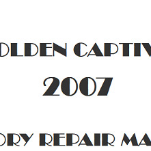 2007 Holden Captiva repair manual Image