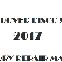 2017 Land Rover Discovery Sport repair manual Image