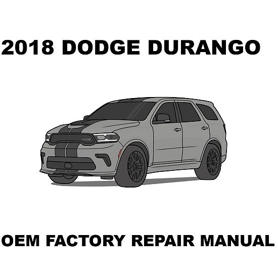 2018 Dodge Durango repair manual Image