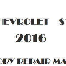 2016 Chevrolet S10 repair manual Image