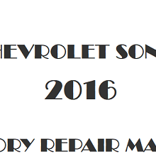 2016 Chevrolet Sonic repair manual Image