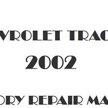 2002 Chevrolet Tracker repair manual Image