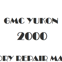 2000 GMC Yukon repair manual Image