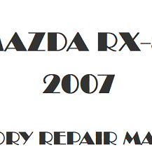 2007 Mazda RX-8 repair manual Image