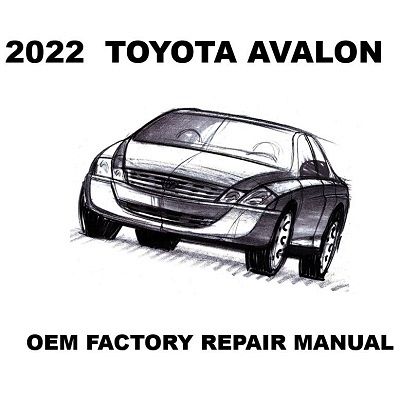 2022 Toyota Avalon repair manual Image