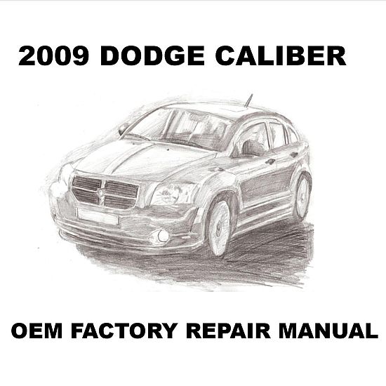 2009 Dodge Caliber repair manual Image