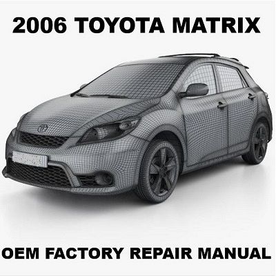 2006 Toyota Matrix repair manual Image