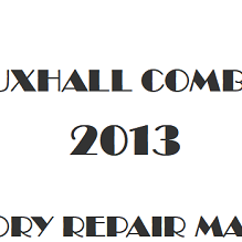 2013 Vauxhall Combo D repair manual Image