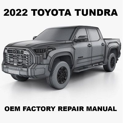 2022 Toyota Tundra repair manual Image