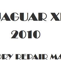 2010 Jaguar XF repair manual Image