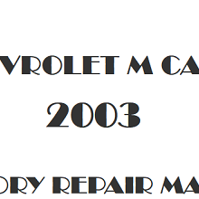 2003 Chevrolet Monte Carlo repair manual Image