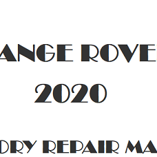 2020 Range Rover L405 repair manual Image