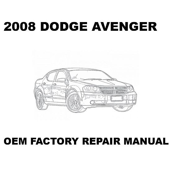2008 Dodge Avenger repair manual Image