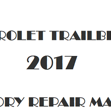 2017 Chevrolet TrailBlazer repair manual Image