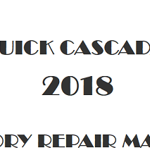 2018 Buick Cascada repair manual Image