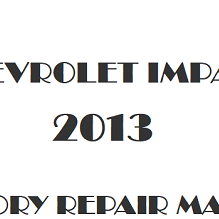 2013 Chevrolet Impala repair manual Image
