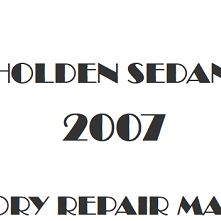 2007 Holden Sedan repair manual Image