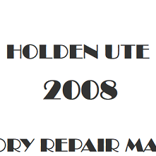 2008 Holden Ute repair manual Image