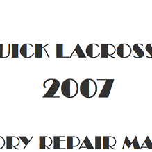 2007 Buick LaCrosse repair manual Image