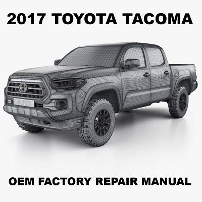 2017 Toyota Tacoma repair manual Image