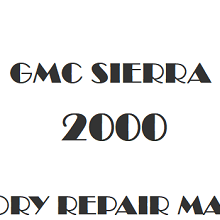 2000 GMC Sierra repair manual Image