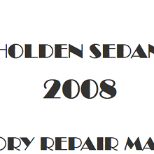 2008 Holden Sedan repair manual Image