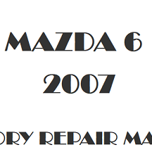 2007 Mazda 6 repair manual Image