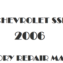 2006 Chevrolet SSR repair manual Image