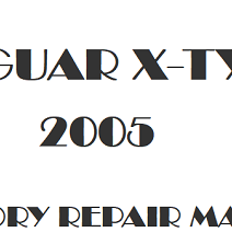 2005 Jaguar X-TYPE repair manual Image