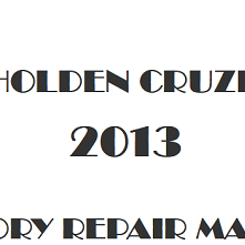 2013 Holden Cruze repair manual Image