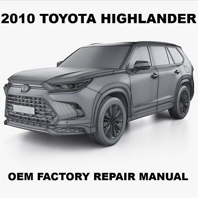 2010 Toyota Highlander repair manual Image