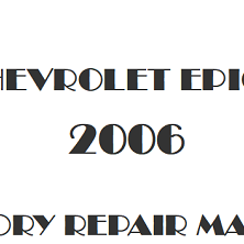 2006 Chevrolet Epica repair manual Image