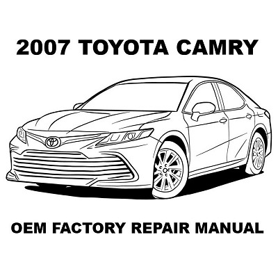 2007 Toyota Camry repair manual Image