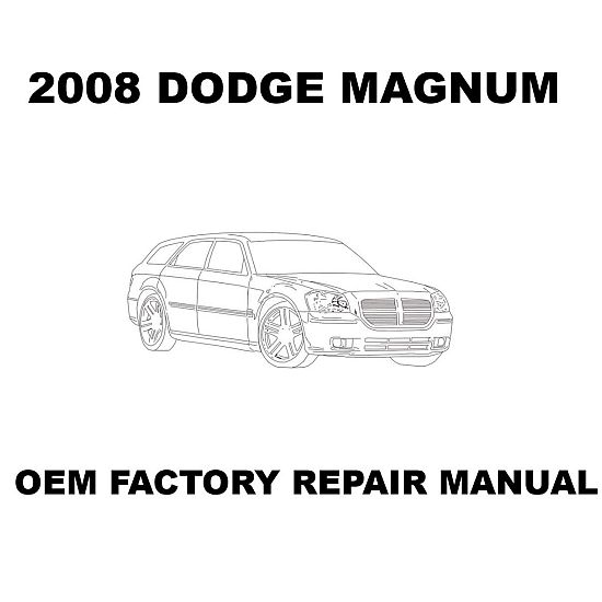 2008 Dodge Magnum repair manual Image