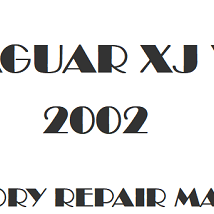 2002 Jaguar XJ V8 repair manual Image