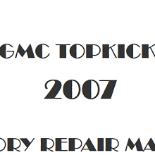 2007 GMC Topkick repair manual Image