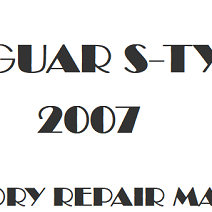 2007 Jaguar S-TYPE repair manual Image