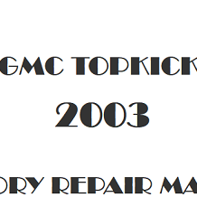 2003 GMC Topkick repair manual Image