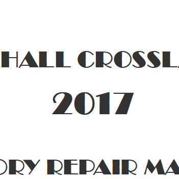 2017 Vauxhall Crossland X repair manual Image